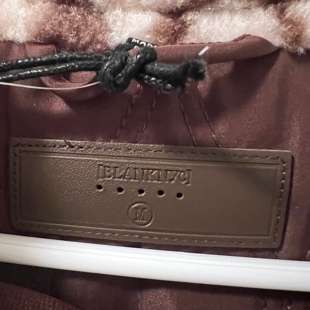 NWT Blank NYC Argyle Vest Size Medium - Picture 3 of 4